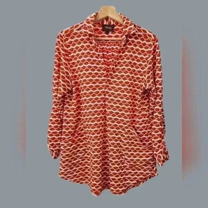 Forcynthia Beachwear Retro Swimsuit Cover Up, Size Large